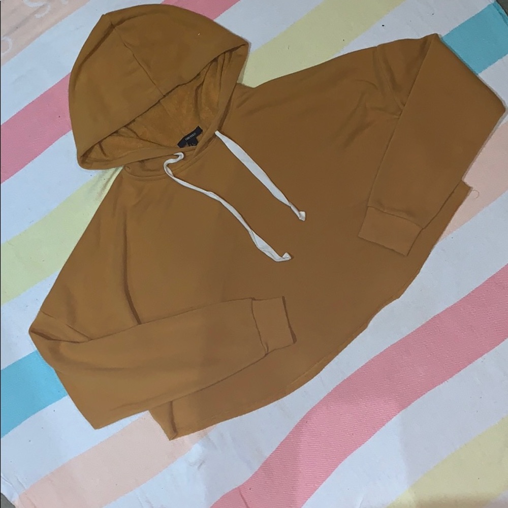 Cropped hoodie
